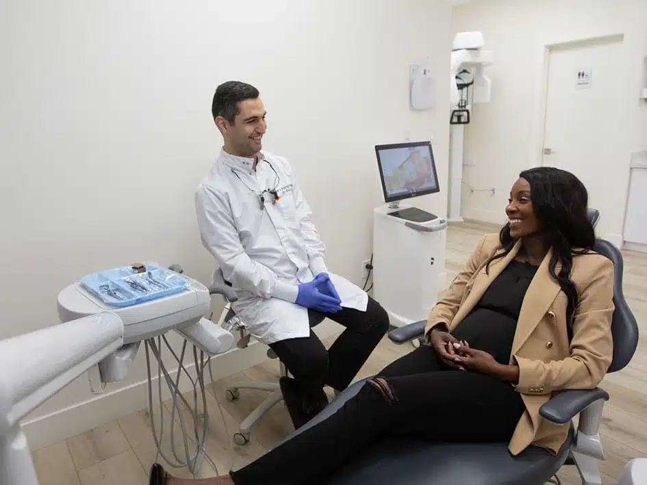 Dr. Going over Scans